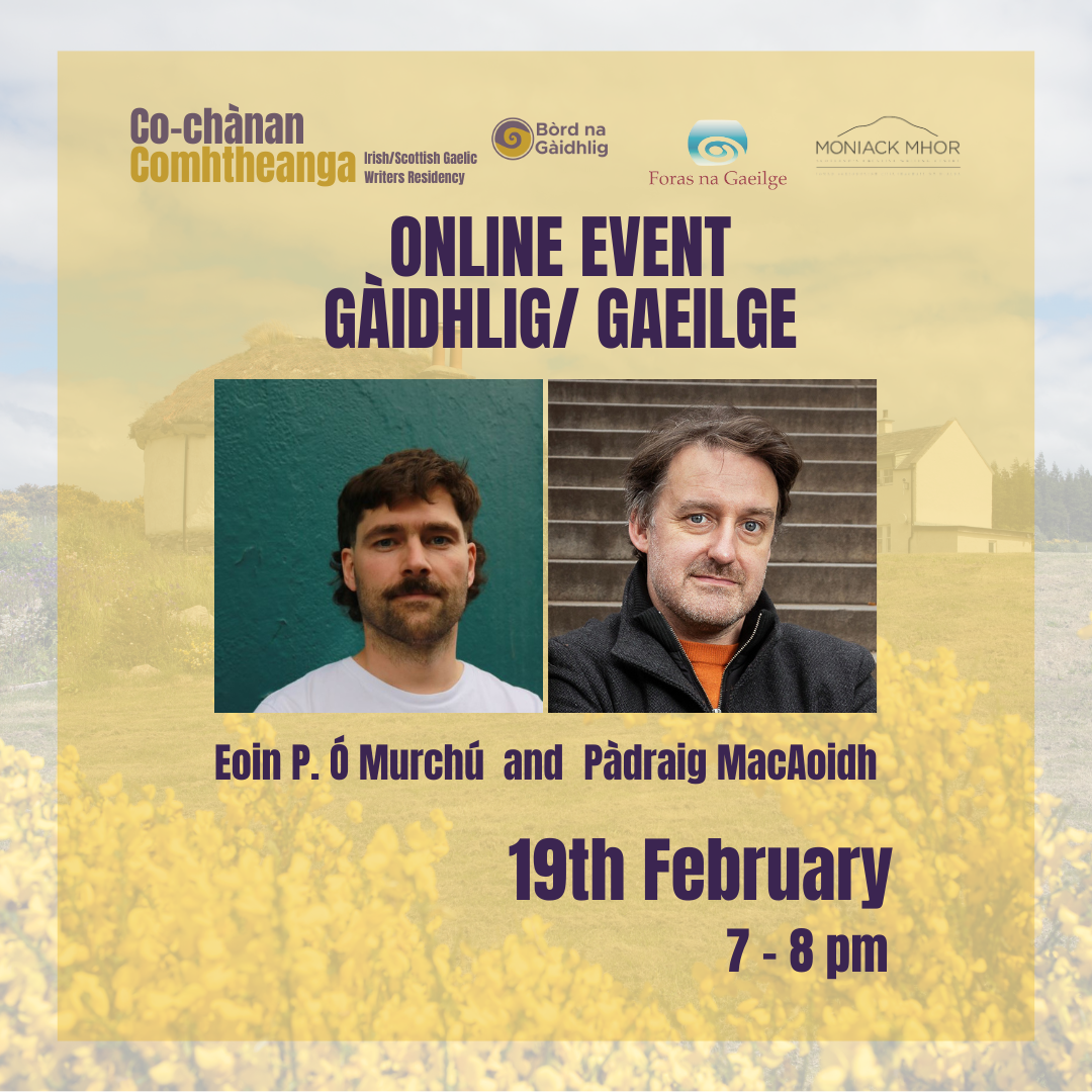 Online Event: Co-chànan/Comhtheanga With Eoin P. Ó  Murchú and Pàdraig MacAoidh